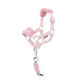 LeMieux Toy Pony Vogue Halfter und Führstrick mit Fleece-Polsterung Rosa – Bild 1 von 1