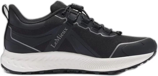 Produktbild von LeMieux Trax Sneakers für Damen aus Ripstop-Textil wasserdicht Schwarz Größe 36