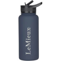 Produktbild von LeMieux Trinkflasche aus Edelstahl 0,9 L Blau Bunt