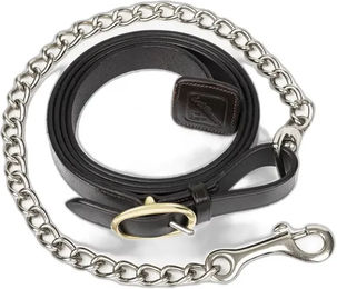 Produktbild von LeMieux Trot Up Leder-Reitlonge mit Kette