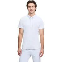 Produktbild von LeMieux Turnier-Poloshirt für Herren in Weiß Größe L
