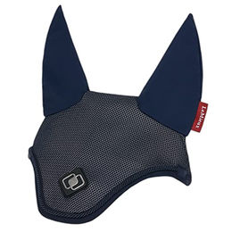 LeMieux Ultra Mesh Fliegenhaube für Pferde Blau Medium – Bild 1 von 2
