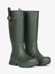 Produktbild von LeMieux Ultra Stride Reitstiefel aus Gummi wasserdicht Unisex Braun Grün Größe 41