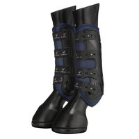 Produktbild von LeMieux Ultramesh Snug Boots Gamaschen für Pferde Navy Blau Größe M