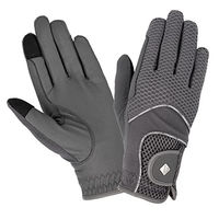 Produktbild von LeMieux Unisex 3D Mesh Reithandschuhe Grau XL atmungsaktiv und rutschfest