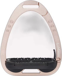 LeMieux Vector Balance Steigbügel aus Luftfahrt-Aluminium in Roségold mit ergonomischer Fußplatte – Bild 1 von 5