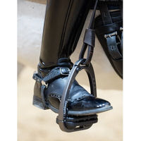 Produktbild von LeMieux Vector Close Contact Steigbügel aus Leder 60 cm Braun