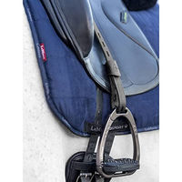 Produktbild von LeMieux Vector Close Contact Steigbügel aus Leder Schwarz 80 cm - 80 cm