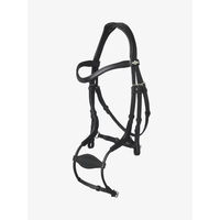 Produktbild von LeMieux Verstellbares Reitgebiss mit Nasenstück aus Leder für Ponys in Braun oder Schwarz