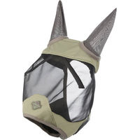 Produktbild von LeMieux Visor-Tek Halbfliegenmaske für Pferde XS in Grün