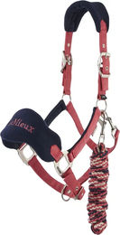 Produktbild von LeMieux Vogue Halfter und Longiergurt Set für Ponys in Rot