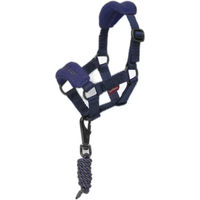 Produktbild von LeMieux Vogue Halfter und Stricke für Ponys aus Fleece in Blau