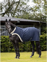 LeMieux Walker Rug Fleece Führzügeldecke für Pferde in Blau Größe S – Bild 1 von 4