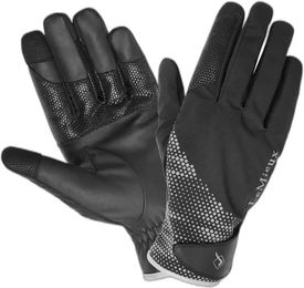 LeMieux Wasserdichte Winter Reithandschuhe aus Leder und Softshell für Damen in Schwarz Größe 8,5/9 – Bild 1 von 1