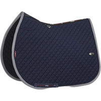 Produktbild von LeMieux Wither Relief Jump Sattelunterlage für Pferde Navy/Silber Größe L