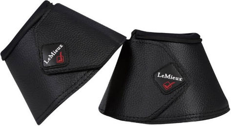 LeMieux WrapRound Gamaschen aus Kunstleder Schwarz XL – Bild 1 von 5