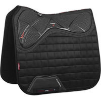 Produktbild von LeMieux X-Grip Dressurschabracke aus Silikon in Schwarz