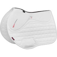 Produktbild von LeMieux X-Grip Silicone EuroJump Sattelpad für Pferde Weiß Größe L