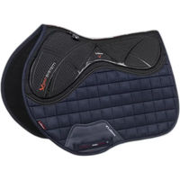 Produktbild von LeMieux X-Grip Silicone EuroJump Schabracke für Pferde Navy Blau Grösse L