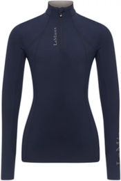 LeMieux Young Rider Classique Base Layer Reitshirt für Kinder Blau Größe 140 – Bild 1 von 2