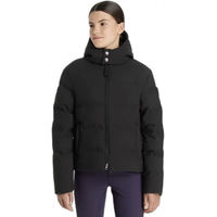 Produktbild von LeMieux Young Rider Daisy Reitjacke für Kinder wasserdicht mit Sorona Daune Schwarz 13-14 Jahre