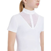 Produktbild von LeMieux Young Rider Eva Kurzärmliges Reitshirt für Mädchen in Weiß Größe 152