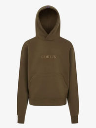 Produktbild von LeMieux Young Rider Fleece Hoodie für Kinder in Braun Größe 10 Jahre