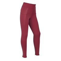 Produktbild von LeMieux Young Rider Orla Reithose für Kinder in Rot, 7-8 Jahre