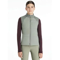 Produktbild von LeMieux Young Rider Pammy Trainingsweste für Kinder in Grün aus Polyester
