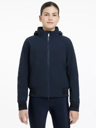 LeMieux Young Rider Teamjacke für Kinder aus wasserdichtem Fleece in Blau Größe 11/12 Jahre – Bild 1 von 2