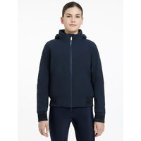 Produktbild von LeMieux Young Rider Teamjacke für Kinder aus wasserdichtem Fleece in Blau Größe 11/12 Jahre