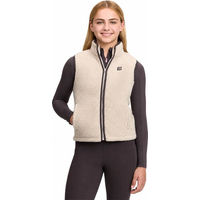 Produktbild von LeMieux Young Rider Trinity Teddy Weste für Kinder in Stone Größe 152
