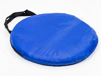 Lemodo Agility Kreuztunnel für Hundesport aus Kunststoff in Blau 45 x 175 cm – Bild 1 von 2