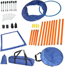 Produktbild von Lemodo Agility Set für kleine Hunde in Blau