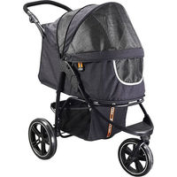 Produktbild von Lemodo Hundebuggy Cooper Haustier Buggy Schwarz bis 32 kg faltbar