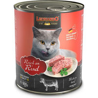 Produktbild von Leonardo Bio Katzenfutter Reich an Rind Getreidefrei Ohne Zucker Adult 6 x 800 g