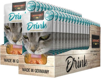 Leonardo Catfood Drink Atlantic Cod Kabeljau Nassfutter für erwachsene Katzen 2x20x40g – Bild 1 von 2
