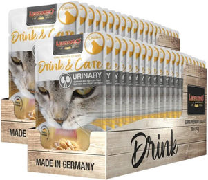 Leonardo Catfood Drink Care Urinary Nassfutter für erwachsene Katzen mit Huhn 2x20x40g – Bild 1 von 2