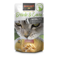 Produktbild von Leonardo Drink and Care Mobility Liquid Huhn für Katzen 10x 40g zur Unterstützung der Gelenke