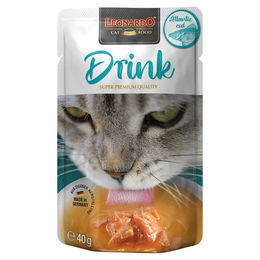 Leonardo Drink Atlantic Cod Flüssiges Leckerli für ausgewachsene Katzen 40 g – Bild 1 von 5