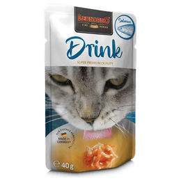 Leonardo Drink Liquid Flüssigkeitssnack für Katzen mit Lachs und Huhn 20x40g - 20 x 40 g – Bild 1 von 6