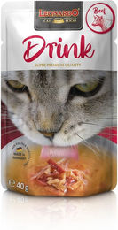 Produktbild von Leonardo Drink Liquid Rind 20x40g zur Flüssigkeitsaufnahme für Katzen