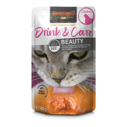 Leonardo Drink und Care Beauty Huhn Haut-Fell-Supplement Paste 10x 40g – Bild 1 von 2