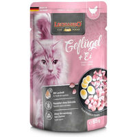 Produktbild von Leonardo Finest Selection Geflügel und Ei Getreidefrei und Ohne Zucker Katzenfutter 32x85g