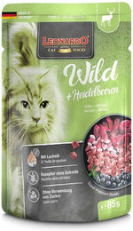 Leonardo Finest Selection Hundefutter Wild und Heidelbeeren 32x85g – Bild 1 von 3