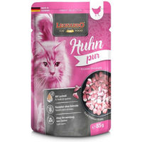Produktbild von Leonardo Finest Selection Katzen Nassfutter Huhn pur für erwachsene Katzen 16x85g