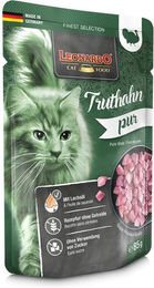 Leonardo Finest Selection Katzen Nassfutter Truthahn Stückchen in Soße getreidefrei 85 g - 16 x 85 g – Bild 1 von 9