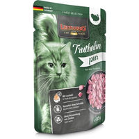 Produktbild von Leonardo Finest Selection Katzen Nassfutter Truthahn Stückchen in Soße getreidefrei 85 g - 16 x 85 g
