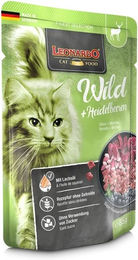 Leonardo Finest Selection Katzen Nassfutter Wild mit Heidelbeeren Stückchen in Sauce Getreidefrei 85 g - 16 x 85 g – Bild 1 von 10
