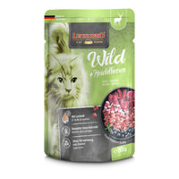 Produktbild von Leonardo Finest Selection Katzenfutter Wild und Heidelbeeren 16x85g